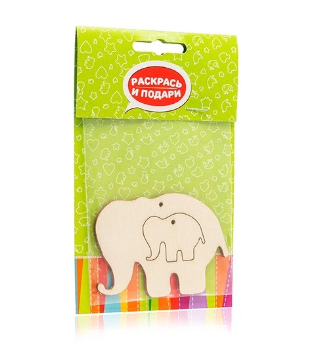 Заготовки из дерева "Слоник 2х" /1/