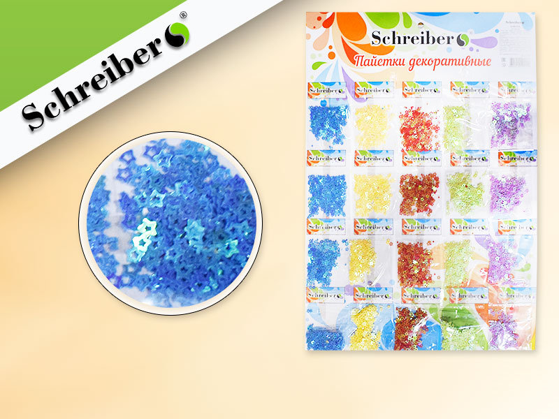 Декоративный элемент "Пайетки" 20шт. /72/