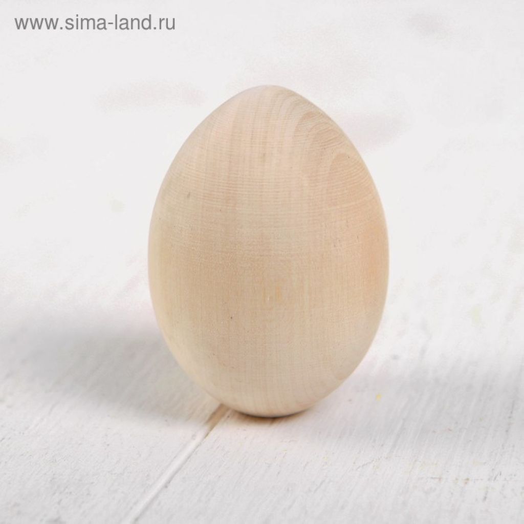 Заготовки из дерева "Яйцо" 7см /5/