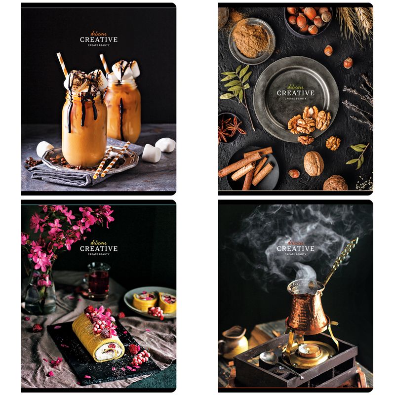 Тетрадь  48л. А5 клетка "Delicious" /5/60/