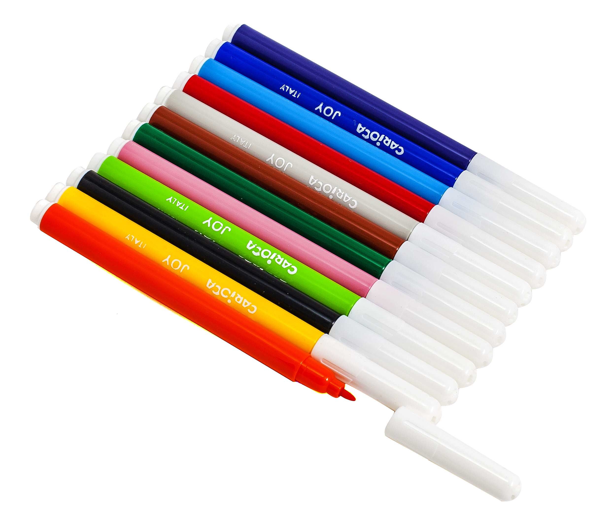 Фломастеры 12цв. "Carioca Joy" /24/