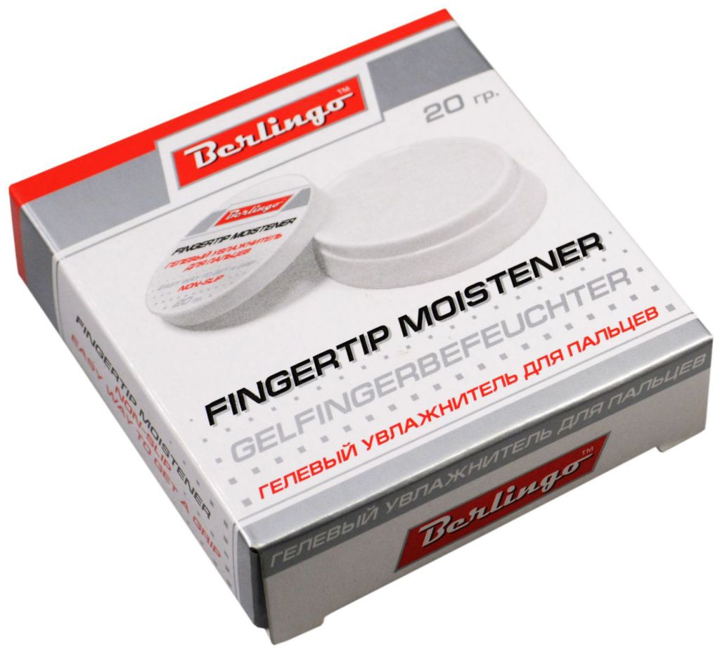 Подушка для смачивания пальцев 20г "Berlingo" /8/