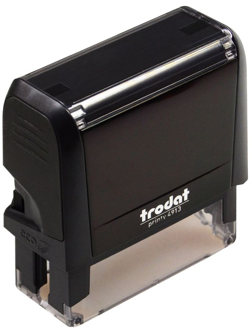 Оснастка для штампа оттиск 58х22мм TRODAT (4913) черная /1/