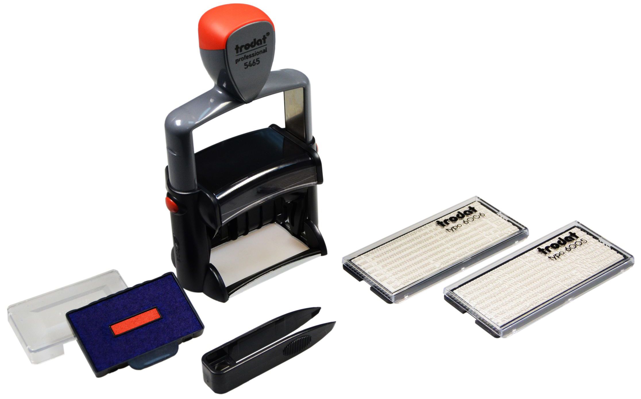 Датер 4-строчный TRODAT металлический самонаборный /1/