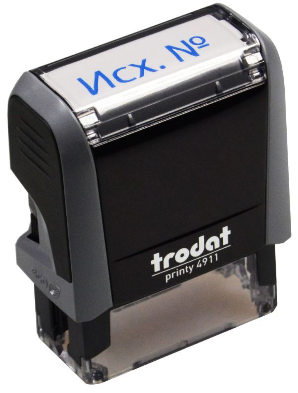 Штамп стандартный "Исх. №" TRODAT 4911 серый под синий /1/