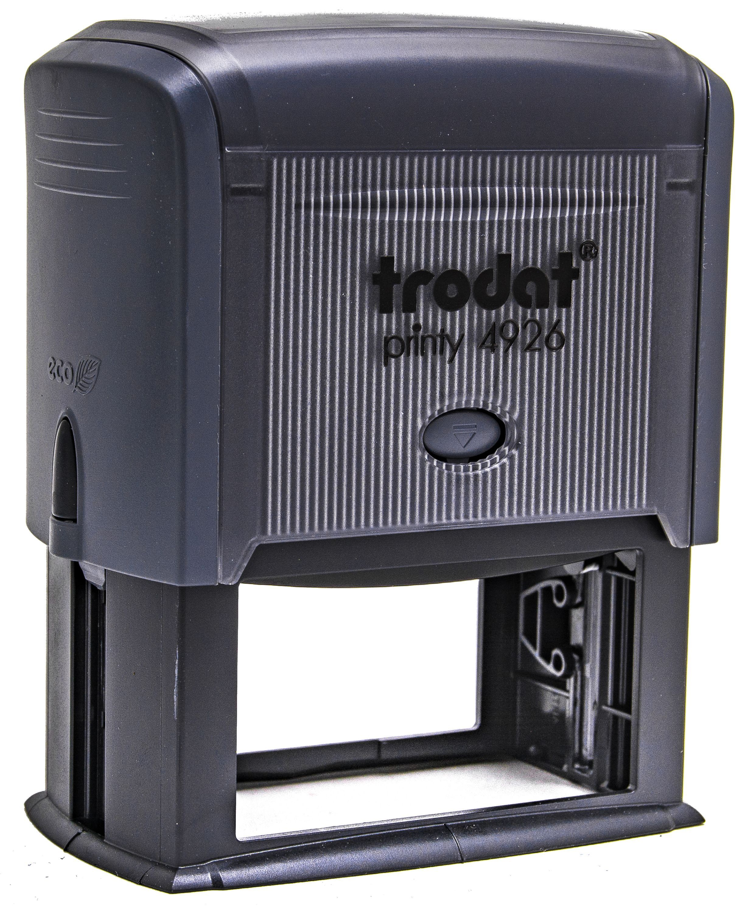 Оснастка для штампа оттиск 75х38мм TRODAT (4926) черно-серая /1/
