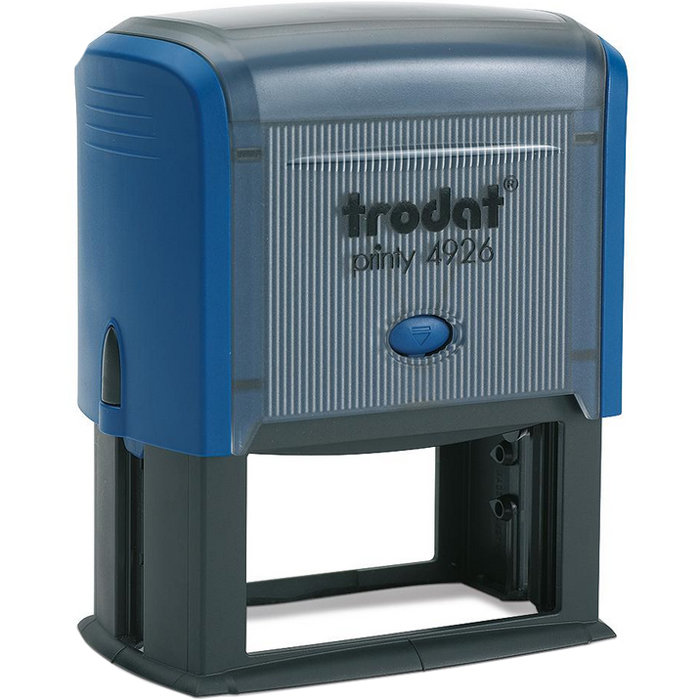 Оснастка для штампа оттиск 75х38мм TRODAT (4926) синяя /1/