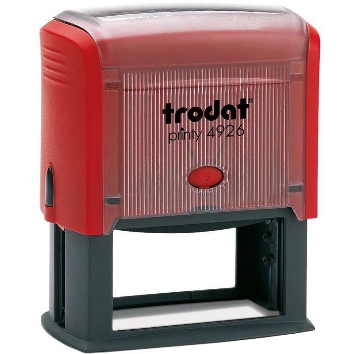 Оснастка для штампа оттиск 75х38мм TRODAT (4926) красная /1/