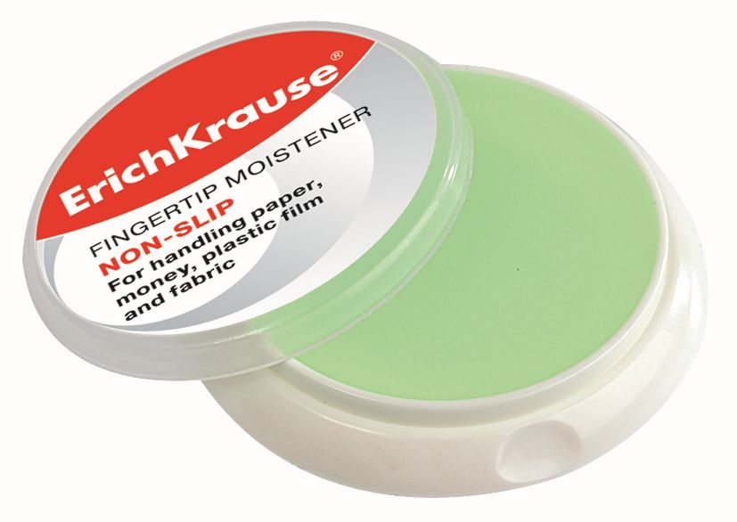 Подушка для смачивания пальцев 20г "Erich Krause" /24/