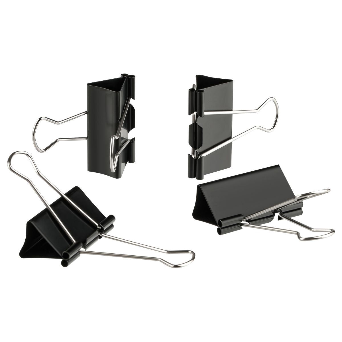 Зажим для бумаг 41мм "OfficeSpace" черные /12/