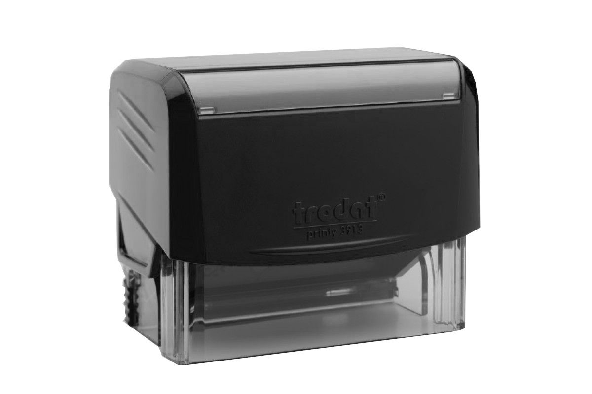 Оснастка для штампа оттиск 58х22мм TRODAT (3913) черная /1/