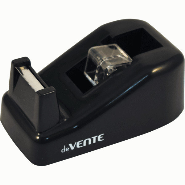 Диспенсер для клейкой ленты "deVENTE" 10,5x6x4,5см черный /1/