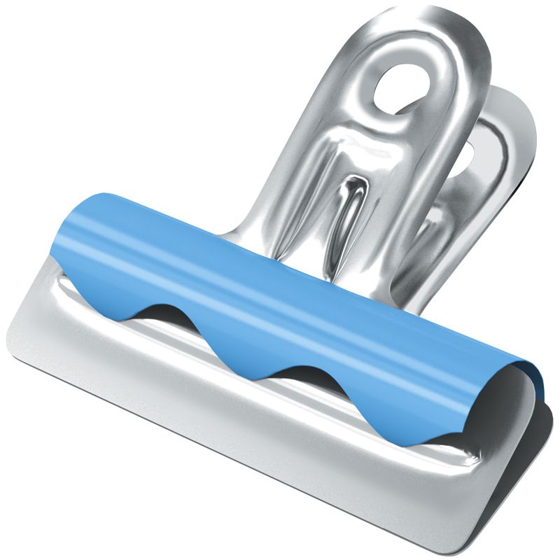 Зажим-бульдог для бумаг 32мм "BERLINGO" ассорти /10/