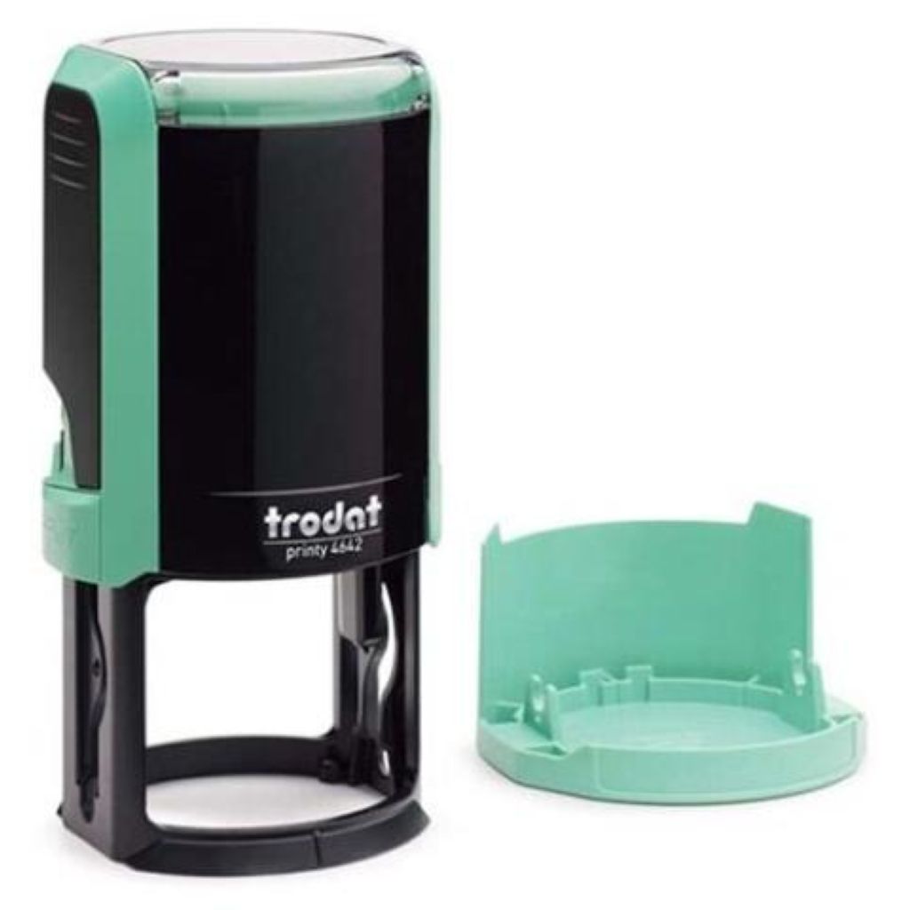 Оснастка для печати оттиск D=42мм TRODAT (4642) цвет мяты /1/