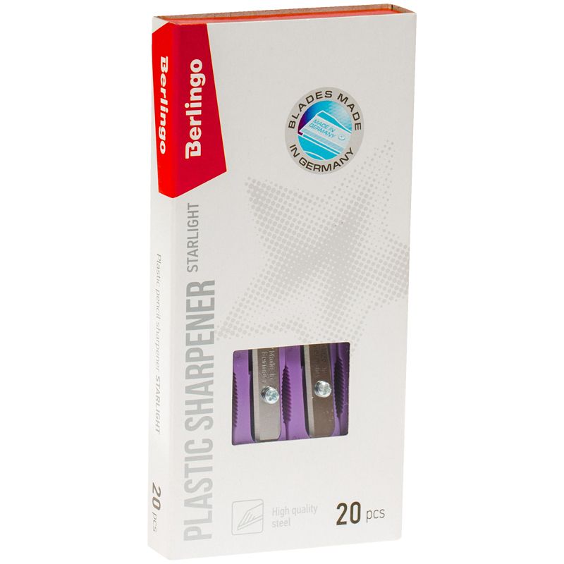 Точилка "Berlingo "Starlight" на 1 отверстие /20/