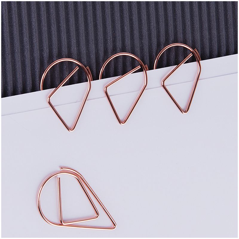 Скрепки 33мм Meshu "Drops" 6шт. /24/