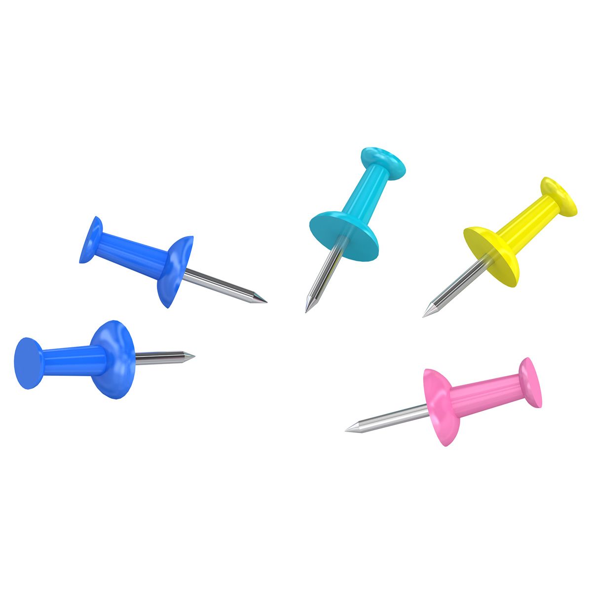 Кнопки  50шт. "Berlingo" силовые цветные /24/