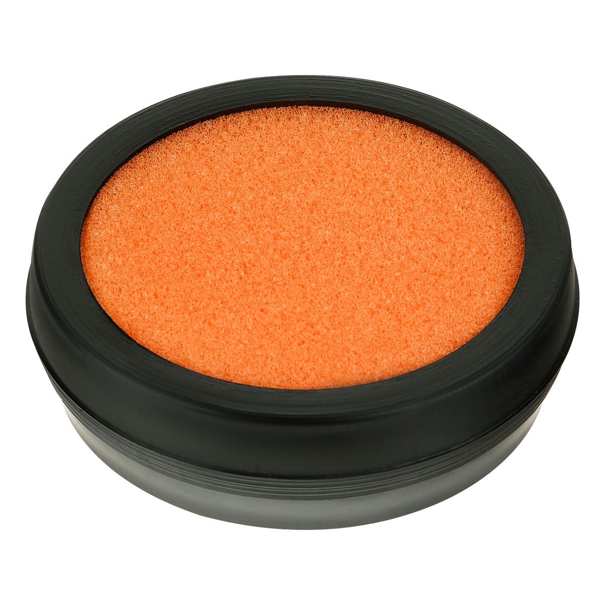 Подушка для смачивания пальцев "СТАММ"  d-70мм. круглая черная /48/