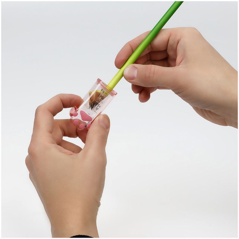 Точилка с контейнером "MESHU "Say Meow" на 1 отверстие /24/