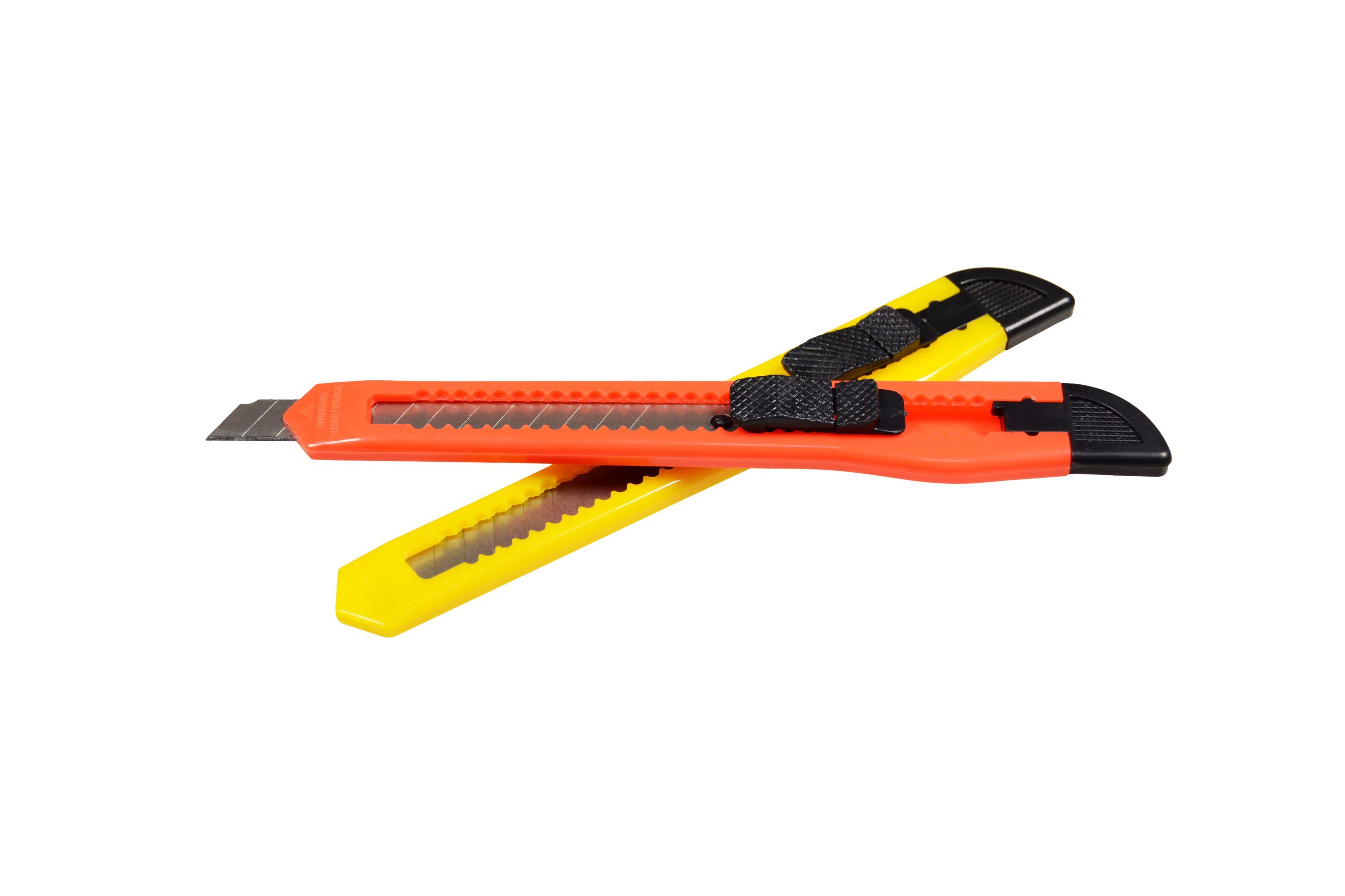 Нож канцелярский  9мм "STANDARD" /24/