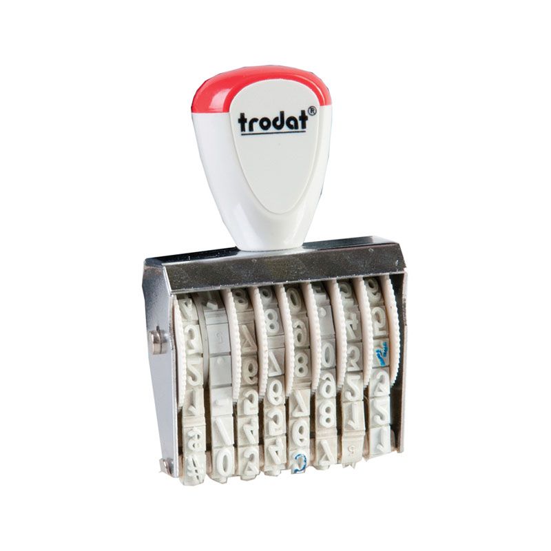 Нумератор  8разр. TRODAT ручной /1/