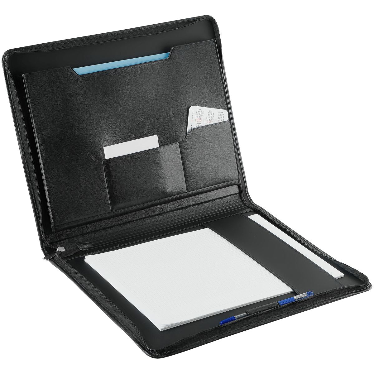 Папка деловая OfficeSpace "Vesta" кожзам блокнот молния /1/