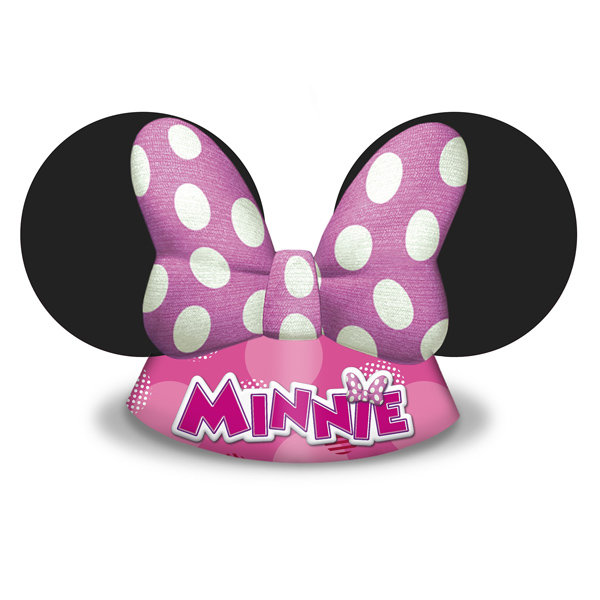 Колпак "Стильная Минни-2" 6шт.уп. /1/