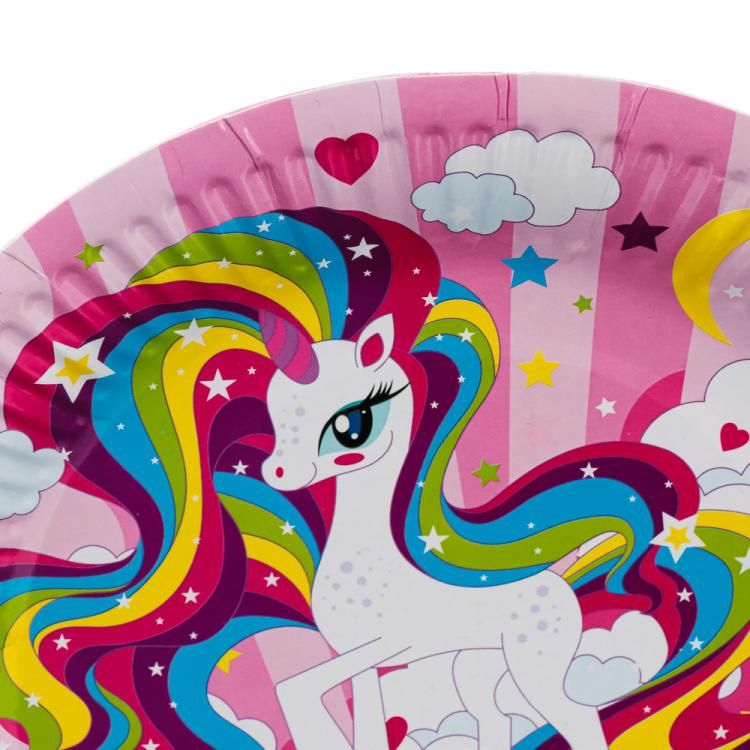 Тарелка 18см 6шт.уп./1/