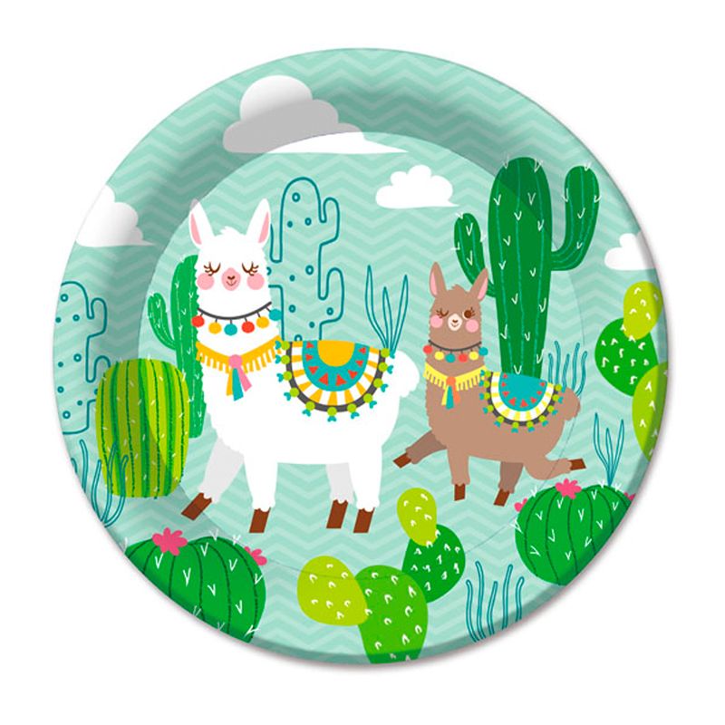 Тарелка "Лама" 23см, 6шт.