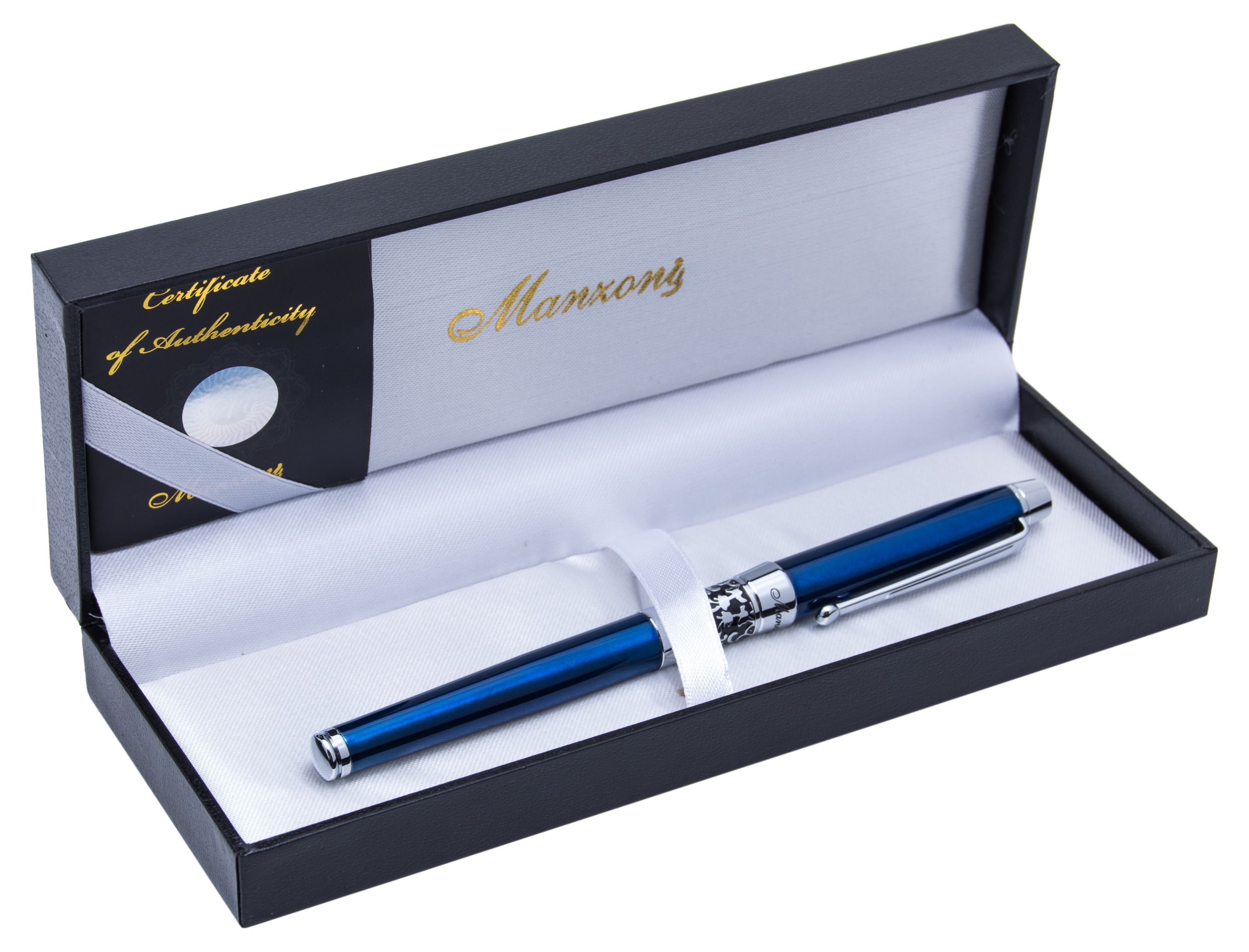 Ручка перьевая "Manzoni" VENEZIA цвет корпуса синий /30/