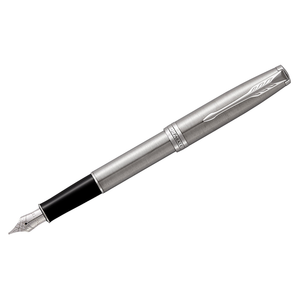 Ручка перьевая Parker "Sonnet Stainless Steel CT" 0,8мм /1/