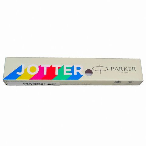 Ручка шариковая Parker "Jotter Blue" синяя, 1,0мм, кнопочн., пластик. корпус