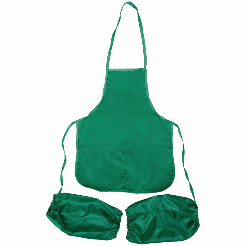 Фартук для труда ArtSpace зеленый с нарукавниками /12/