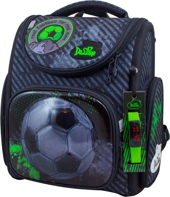 Ранец с наполнением "DeLune" (ранец, мешок, часы) /1/