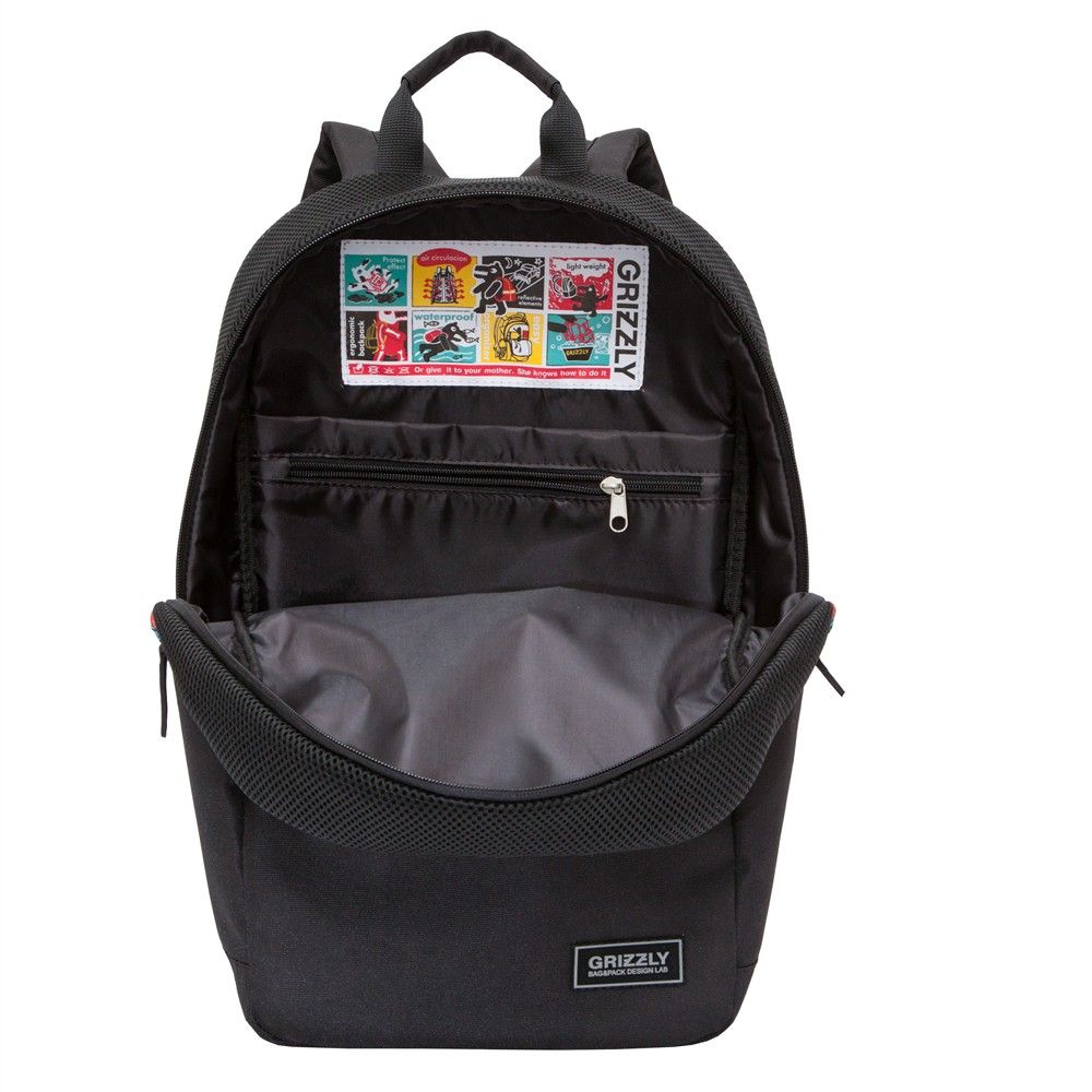 Рюкзак "Grizzly" черный /1/