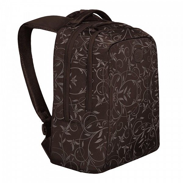Рюкзак "Grizzly" шоколадный орнамент /1/