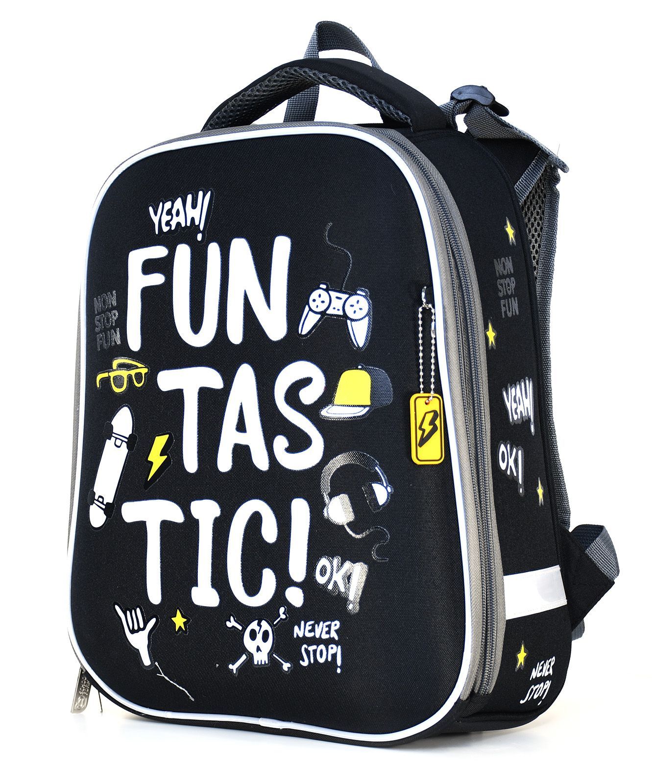 Рюкзак жесткокаркасный schoolФОРМАТ ERGONOMIC 2 fun skate 2 секц.