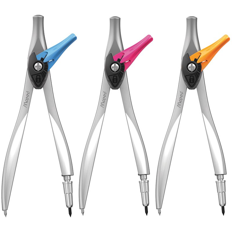 Готовальня  1предмет "Maped Study Stop" /20/