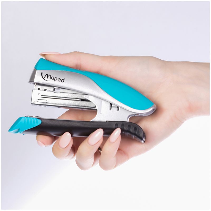 Степлер 24/6, 26/6 до 25л. Maped "Ergologic" ассорти /10/