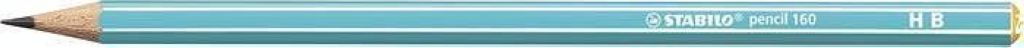 Карандаш чернографитный "Stabilo" НВ голубой /12/