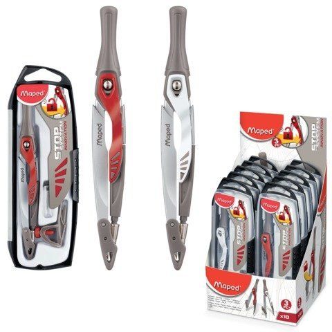 Готовальня  3предмета Maped "Stop system Innovation" /10/