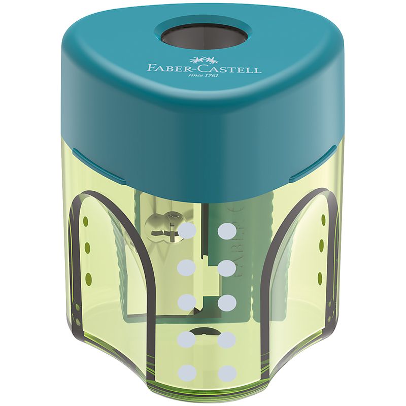 Точилка с контейнером "Faber-Castell "Grip Auto Mini" на 1 отверстие /24/
