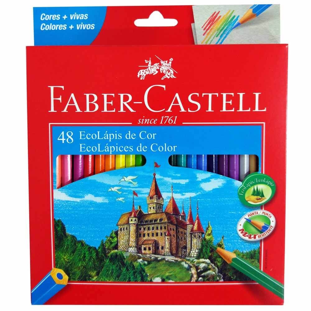Карандаши 48цв. Faber-Castell "Eco Замок" с точилкой /3/