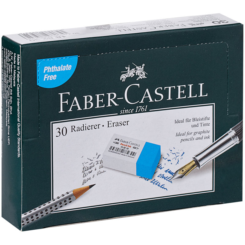 Ластик "Faber-Castell" 7082-30 комбинированный /30/