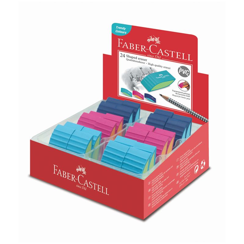Ластик "Faber-Castell "PVC-free", скошенный /24/