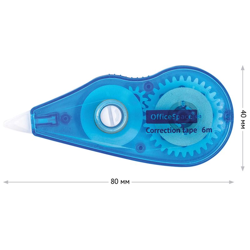 Корректирующая лента "OfficeSpace" 5мм*6м /12/