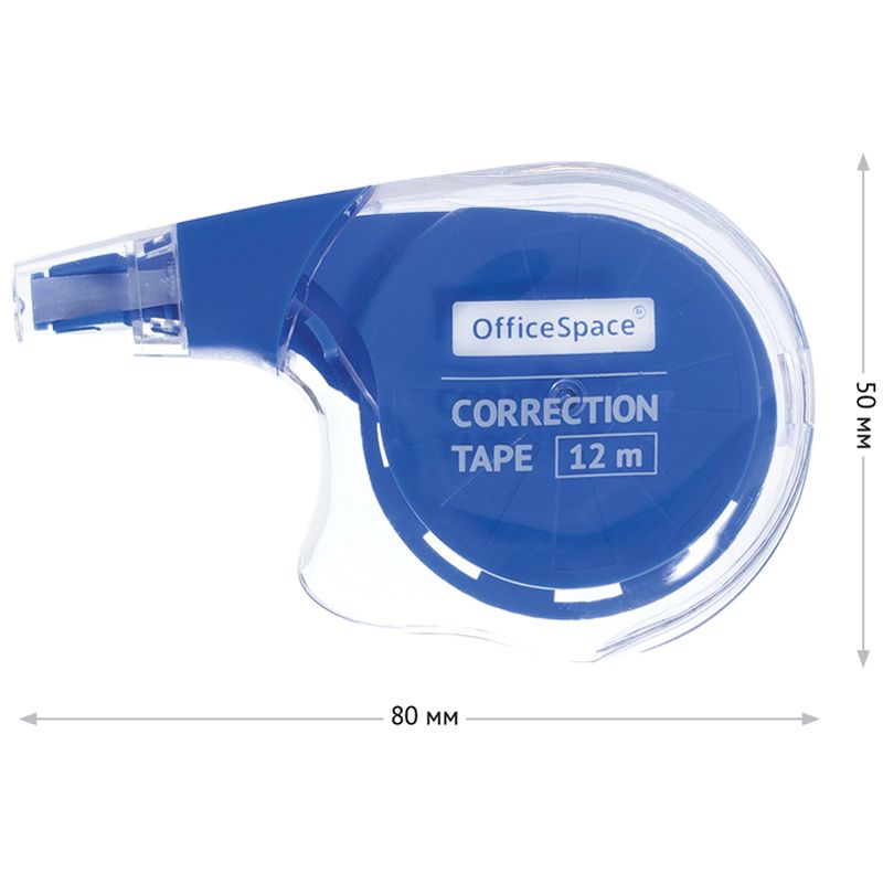 Корректирующая лента "OfficeSpace" 5мм*12м /12/