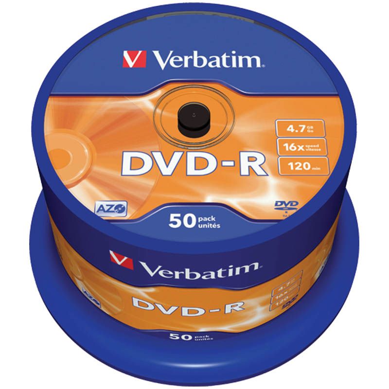 Диски DVD-R 50шт. в боксе