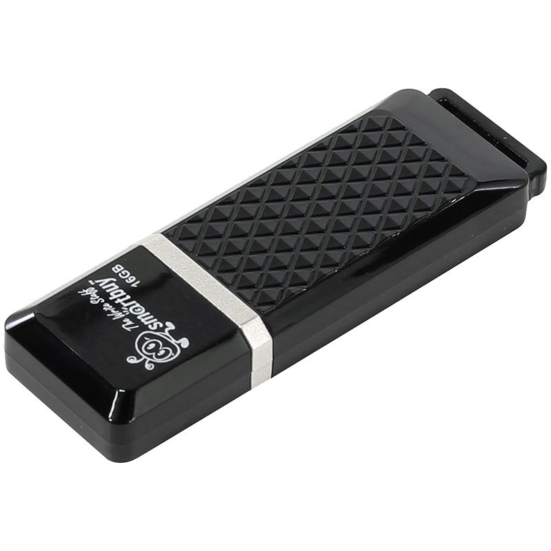 Флеш карта 16Гб Smart Buy USB Flash Quartz черный /1/