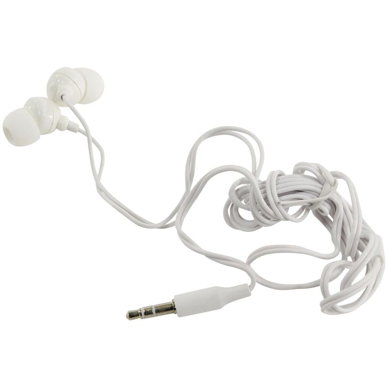 Наушники внутриканальные стерео SmartBuy "COLOR TREND" провод 1.2м. белые /1/